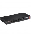 8-Port Gigabit Web Managed Switch für Langstrecken mit 4 PoE+-Ports