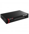 Switch Edimax Web Smart 8-Port Gigabit PoE+ und 2 slot SFP 160W GS-5208PLG
