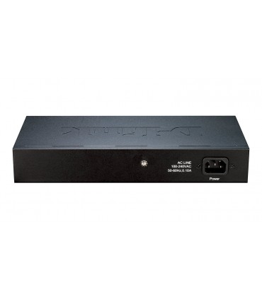 Switch D-Link 10/100/1K-4+4POE MAX 68 W DGS-1008P