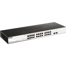 More about D-Link 24GBE Switch-Schnittstellen 24 x 10/100/1000BASE-TX + 2 x SFP DGS-1210-26