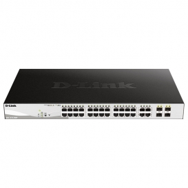 More about Switch D-link 24-port POE + 4-port combo Gigabit GbE/SFP-DGS-1210-28MP