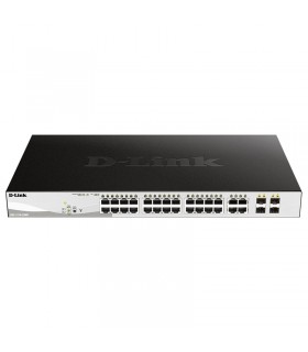 Switch D-link 24-port POE + 4-port combo Gigabit GbE/SFP-DGS-1210-28MP