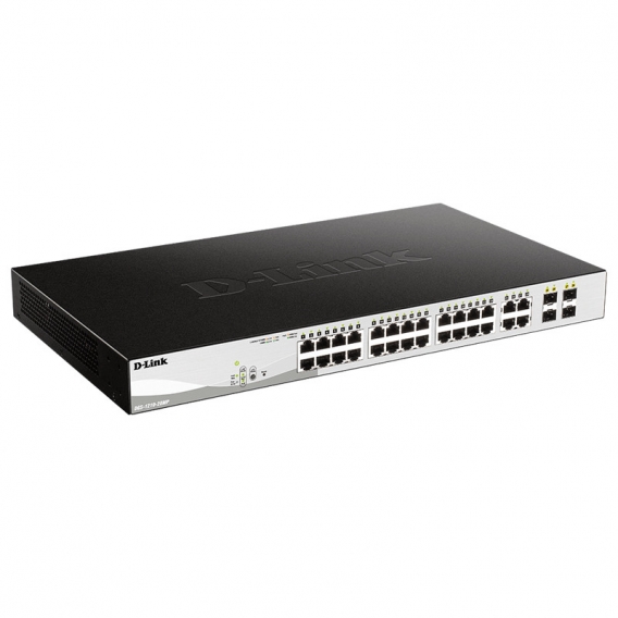 Switch D-link 24-port POE + 4-port combo Gigabit GbE/SFP-DGS-1210-28MP
