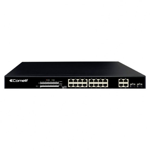 Netzwerk-Switch Comelit zu 16 PoE-ports + 4 Combo + 2GE IPSWP22N01A