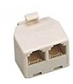 TELEFON-ADAPTER 1 STECKER PLUG 2 STECKER PLUG 22350