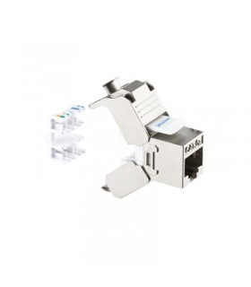 RJ45-Steckdose vertikal 8/8c FTP geschirmt Kat.6A 23718