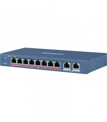 Hikvision Switch 8 Ports POE+2UPLINK 10/100 110W 301801346