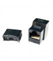 Buchse Item RJ45 U/UTP 8/8 cat.6 nicht Schwarzer bildschirm 60101