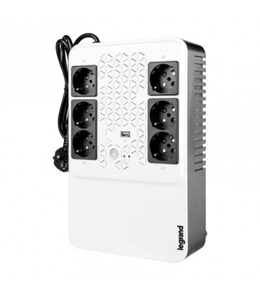 Legrand KEOR MULTIPLIUG 600VA Einphasen-USV mit deutschen Steckdosen 310081