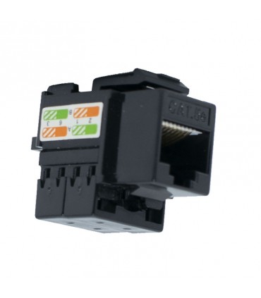 RJ45-buchse Orca-Kategorie 5E UTP-kabel, farbe schwarz 232120-00