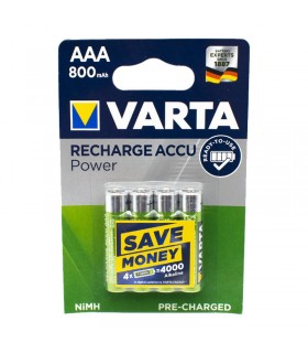 More about Varta wiederaufladbare Batterie AAA 800mAh Blister 4 Stück 56703101404