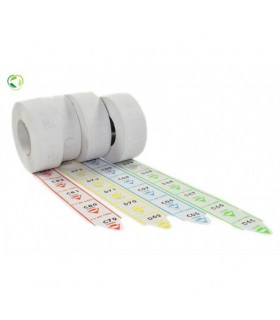 Verpackung tickets Visel rollen von 20000 ticket-stück farbe Blau