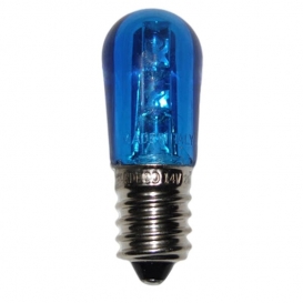More about Wimex Glühbirne mit 3 LEDs  0,24W E14 14V Blau 4500934