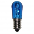 Wimex Glühbirne mit 3 LEDs  0,24W E14 14V Blau 4500934