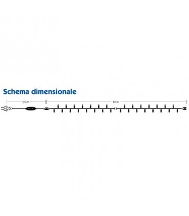 Wimex Weihnachtslichtkette 100 LED + 20 Flash 4501345