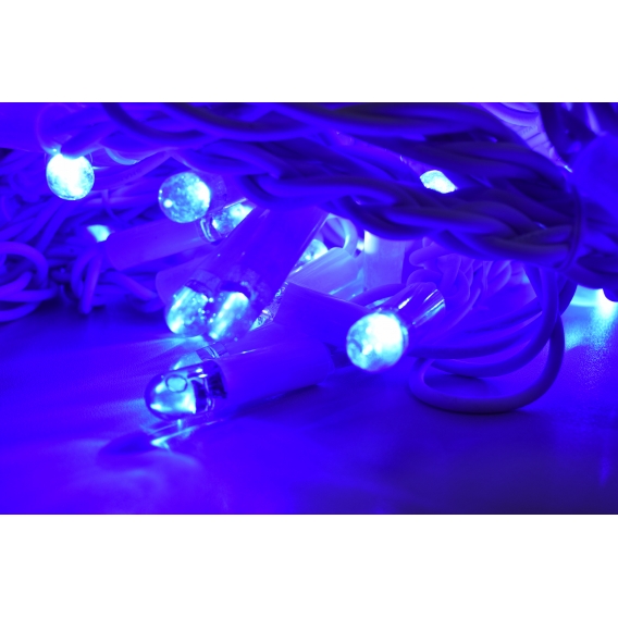Wimex Led-Weihnachtleuchten 177 LED + 33 Flash 6 m Blau 4501439