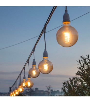 Wimex Weihnachtslichterkette mit 10 E27-Lampenfassungen 4501654