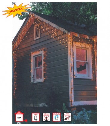 Wimex gestaffeltes Weihnachtszelt ICICLE 192 LEDs 4501922X