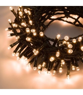 Serie weihnachtsbeleuchtung Wimex 180 LEDS warmweiß kabel schwarz 4501992X