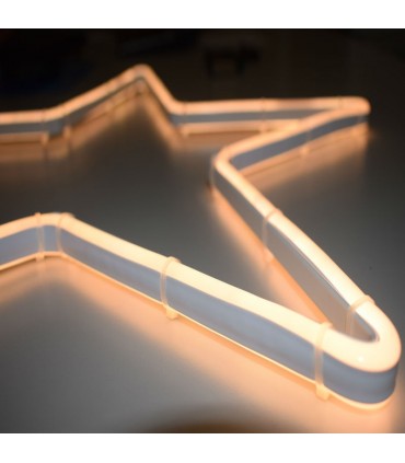 Weihnachtsstern Wimex NeonFlex Doppelseitige Led 50 cm Warm 4506303