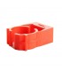 Notifier Rohrhalterung aus ABS, Farbe rot FAA-TPTD25R