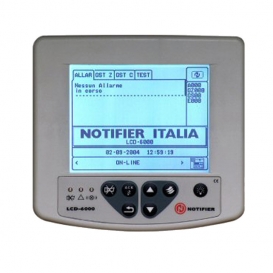 LCD-Repeater-Panel für Notifier-Bedieneinheiten der AM-Serie LCD6000N