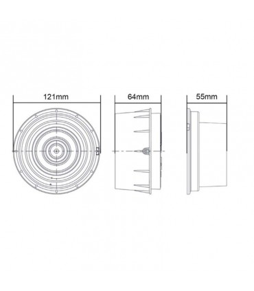 Notifier WSS-PC-I02 Feuersirene mit adressierbarem Blinklicht
