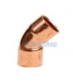 Bogen 45° 28mm