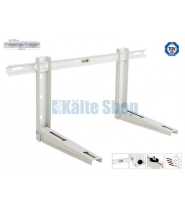 Wandkonsole mit Montageschiene 160kg 550x400x800mm