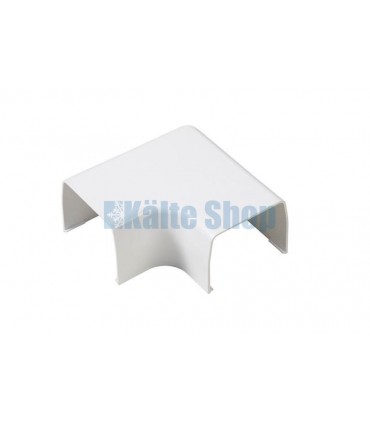 Flacher Bogen 90° Optimal Duct OD-80 weiß