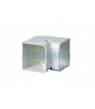 Innenecke Speedi Duct 70x65mm elfenbein