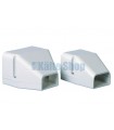Endkanalstück Speedi Duct 150x80mm weiß