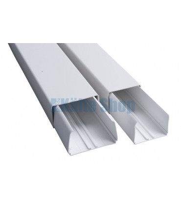 Installationskanal Eco Duct 80x60mm elfenbein