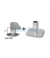Dachdurchführung Alu mit höhenverstellbaren Unterbau 80x80mm H＝275mm