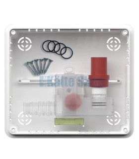 Siphon Micro m. horizontalem Auslauf