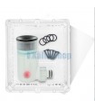 Siphon Mini m. horizontalem Auslauf