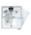 Siphon Double mit horizontalem Auslauf