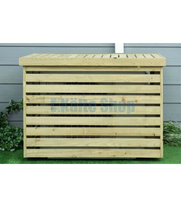 Verkleidung Außeneinheit Holz 950x500x700mm