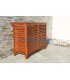 Verkleidung Außeneinheit S behandeltes Holz 680x900x450mm