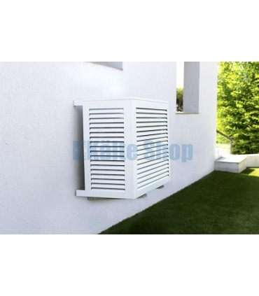 Verkleidung Außeneinheit M Alu RAL9010 835x1050x510-610