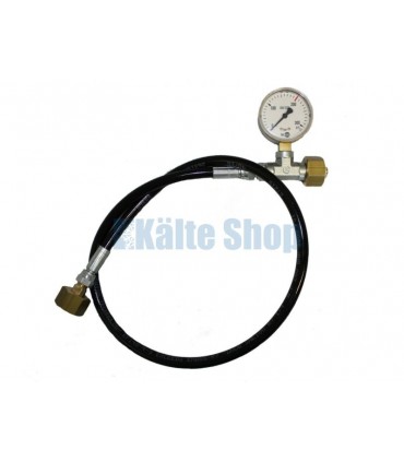 Umfüllschlauch Stickstoff m. Manometer 1m