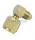 Adapter 90° 1/4"SAE-5/16"SAEF