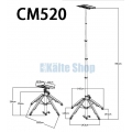 Elektrischer Montagelift 4,9m/90kg CM520 KSF