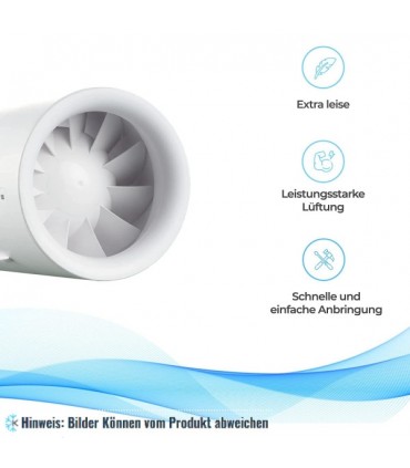 Lüfter Albatros 100 Silencio Tubo