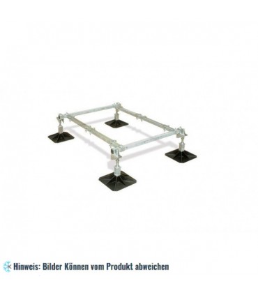 Rahmenkonstruktion 2-Einheit - 1000x1200 mm, 305 mm Fuss