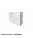 Schutzgitter - ALUMINIUM LACKIERT RAL 9010 - MEDIUM - 835X1050X510-610 mm