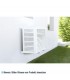 Schutzgitter - ALUMINIUM LACKIERT RAL 9010 - LARGE - 950X1000X510-610 mm