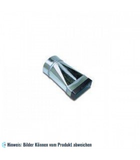 Flachkanal symmetrischer Übergang NW125x180mm Wohnraumlüftung Flachkanäle