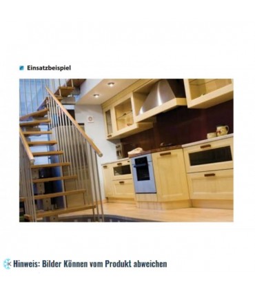 Energiesparender, geräuscharmer Axiallüfter 125 Silenta-MTH L, Luftstrom 152 m3/h