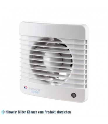 Energiesparender, geräuscharmer Axiallüfter 125 Silenta-MTH L, Luftstrom 152 m3/h